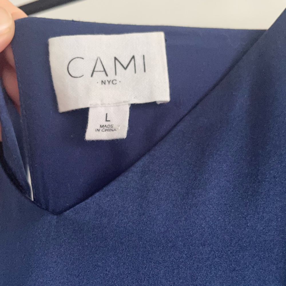 Cami NYC silk jumpsuit Sz L - Picture 8 of 13